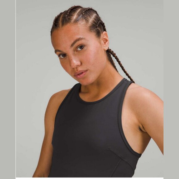 NEW Lululemon Size 8 Women's Nulux Running Dress 8" Romper Dress - Graphite Grey - Picture 6 of 6